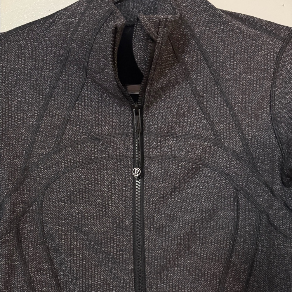 Lululemon Define Jacket - Heather Gray Size 8 - Picture 2 of 4